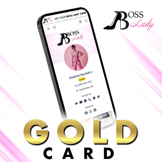 BOSS Lady GOLD Card
